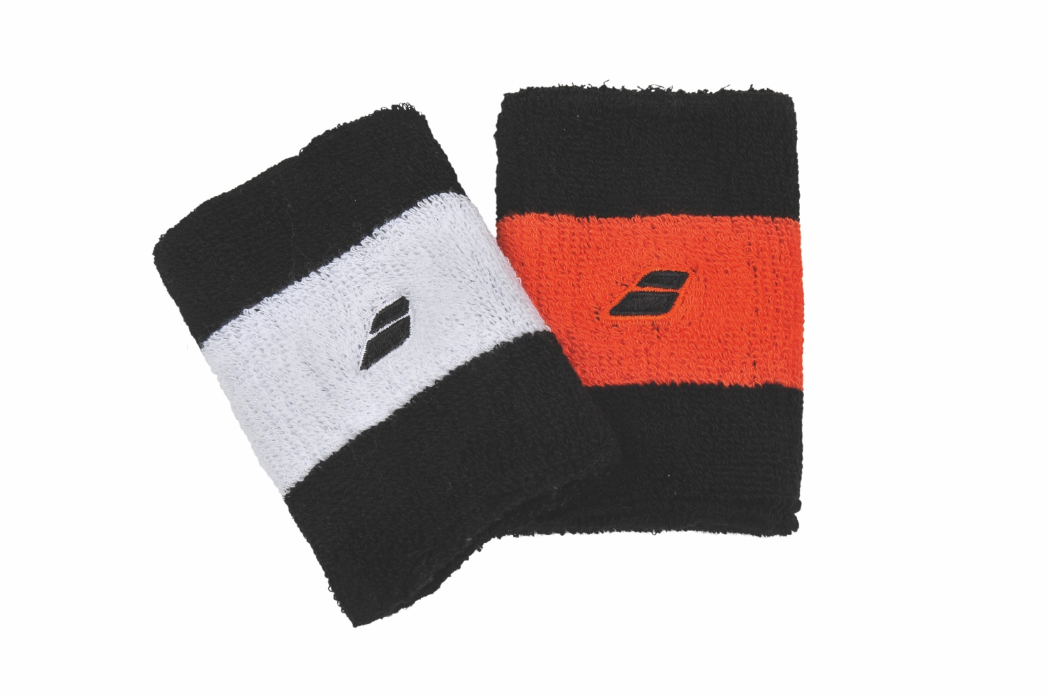 Babolat Reversible Jumbo Wristband X2 Black Orange Babolat Store